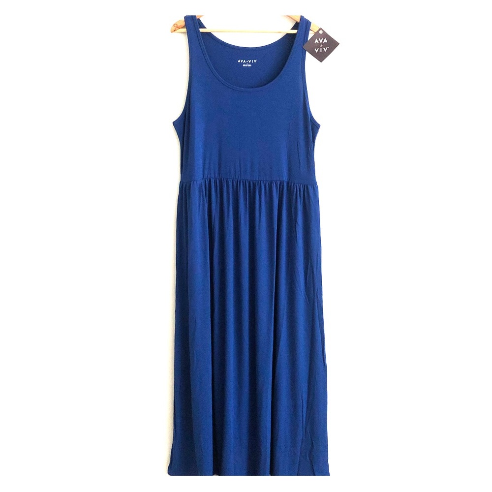 Ava and Via Sleeveless Maxi Dress
